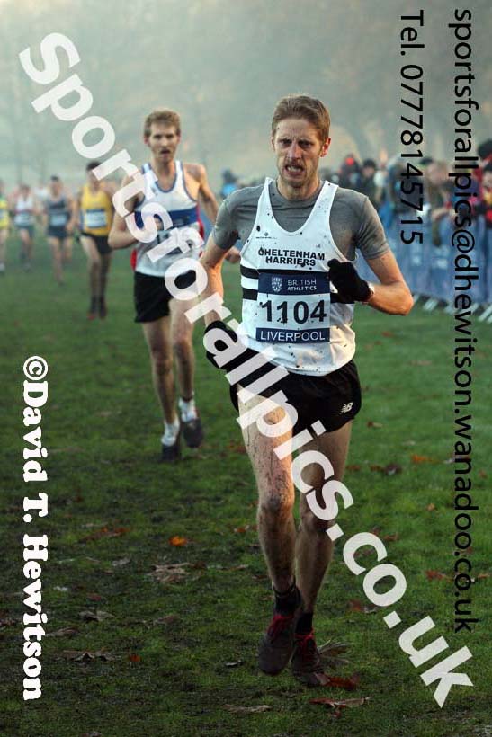 Senior and under-23 men, European Cross Country Trials, Sefton Park, Liverpool. Photo: David T. Hewitson/Sports for All Pics